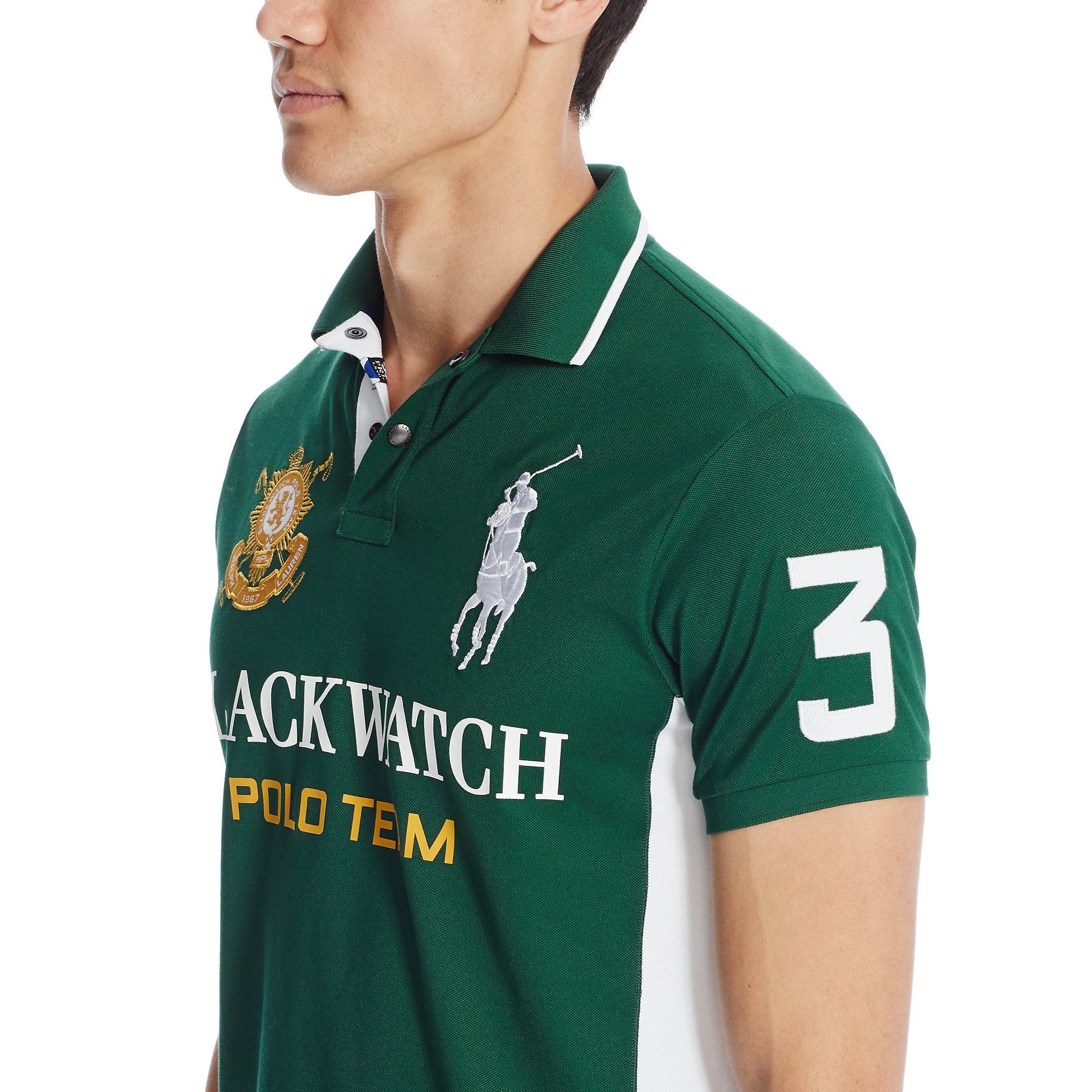 Green and black store polo ralph lauren